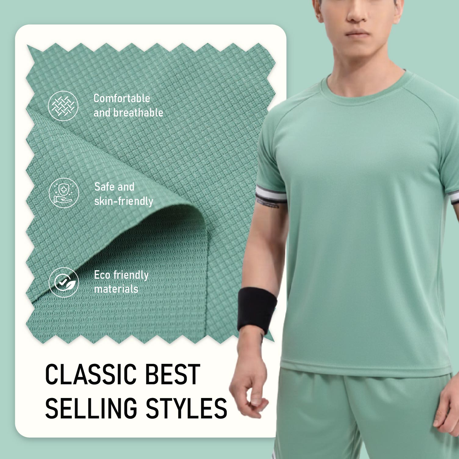 5056 Knitted Fabric Sportswear 83% Nylon 17% Spandex - Ảnh 3