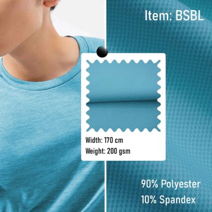 BSBL Knitted Fabric Sportswear  90% Polyester  10% Spandex