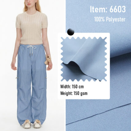6603 Woven Fabric 100% Polyester