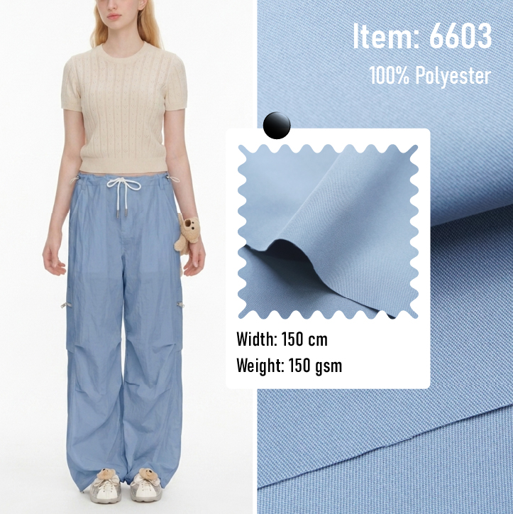 6603 Woven Fabric 100% Polyester