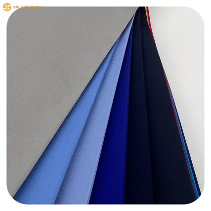 WK103 Anti-static Woven Fabric Ply-Yarn Drill CVC 60/40 – ảnh vải thật 1