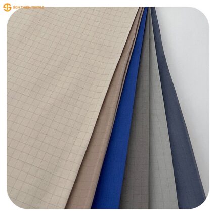 WK105 Anti-static Woven Fabric Fine Twill 100% Cotton – ảnh vải thật 1