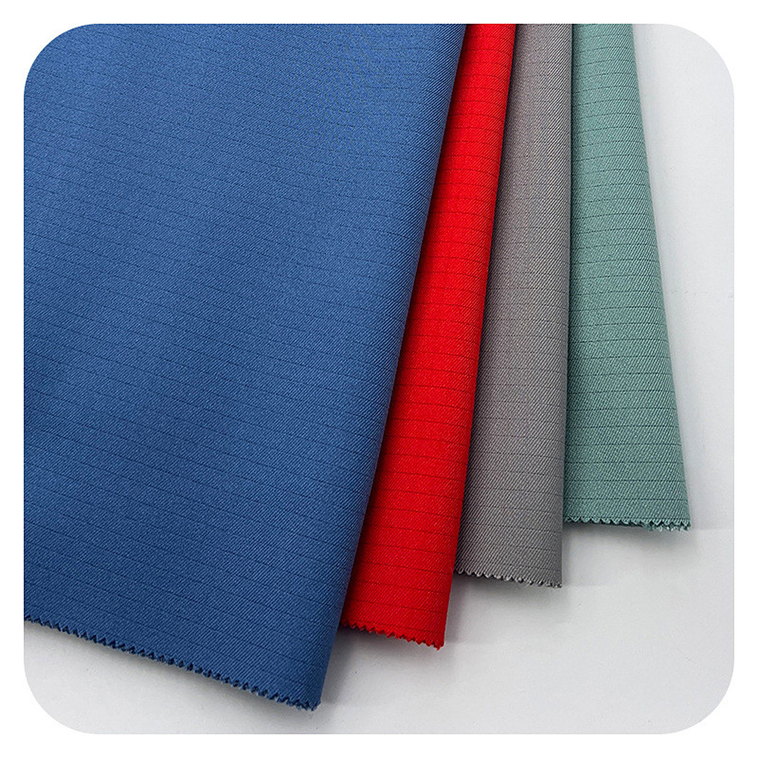 WK110 Anti-static Woven Fabric Twill T/C 92/6 – ảnh vải thật 1