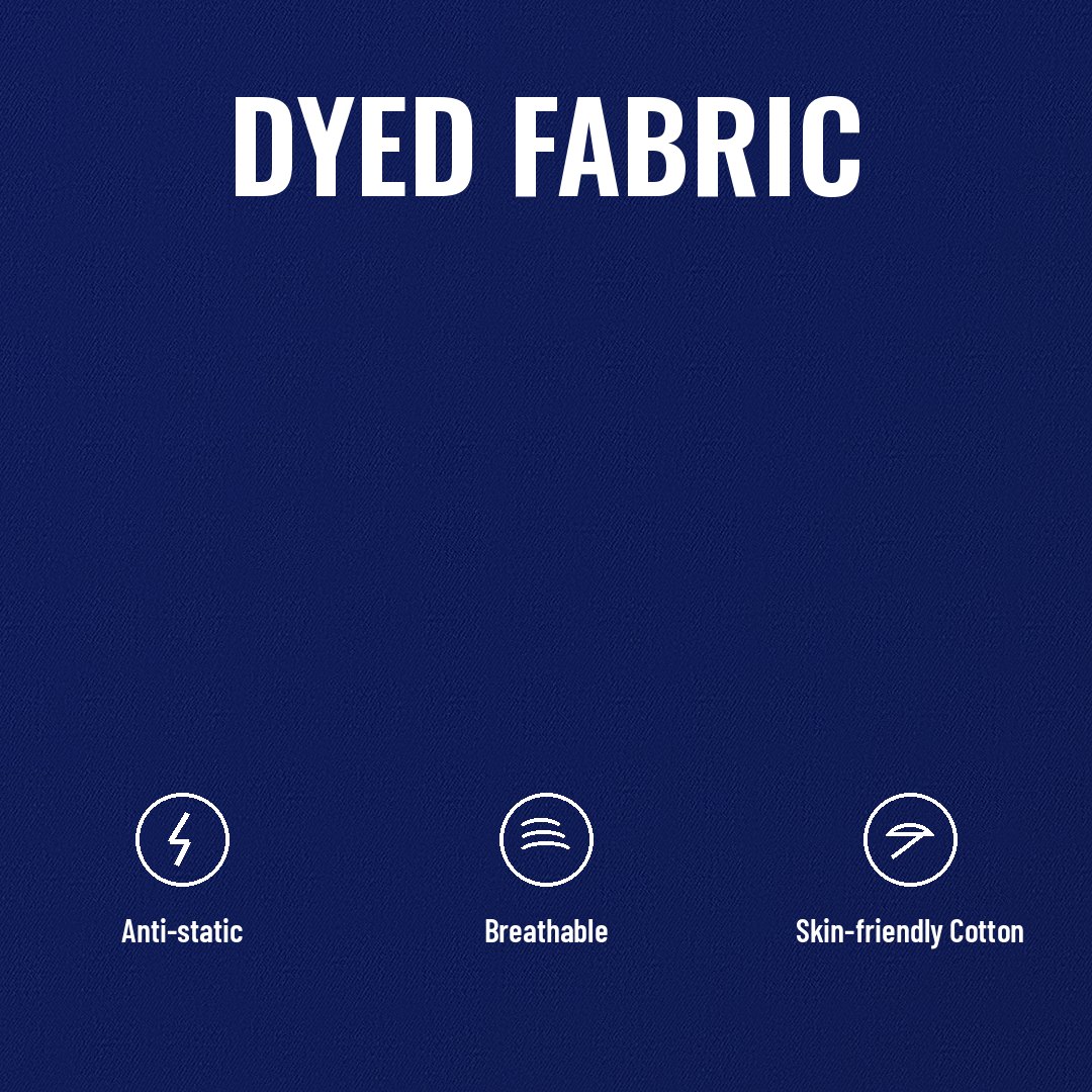 WK121 Anti-static Woven Fabric Ply-Yarn Drill CVC 60/40 - Ảnh 7