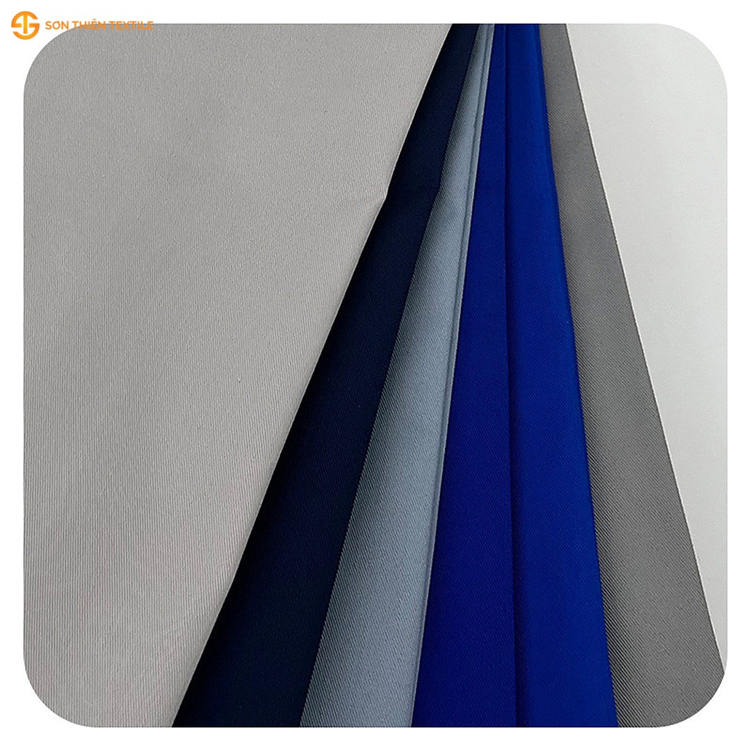 WK123 Anti-static Woven Fabric Drill T/C 65/35 – ảnh vải thật 1