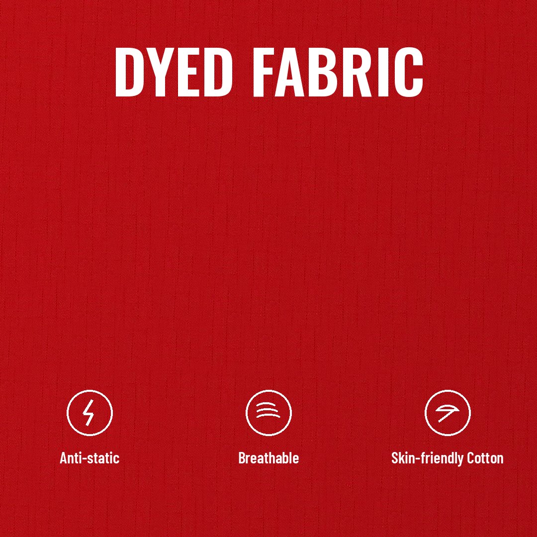 WK129 Anti-static Woven Fabric Twill CVC 60/40 - Ảnh 7