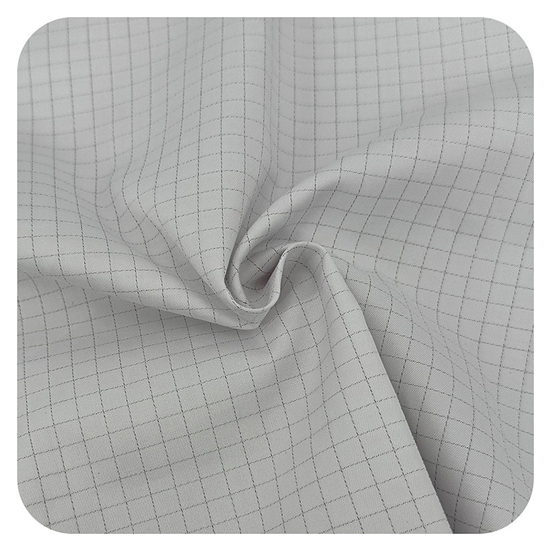 WK134 Anti-static Woven Fabric Twill CVC 59/39 – ảnh vải thật 1