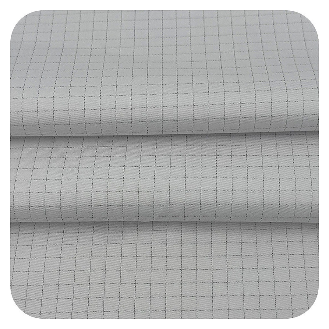 WK134 Anti-static Woven Fabric Twill CVC 59/39 – ảnh vải thật 2