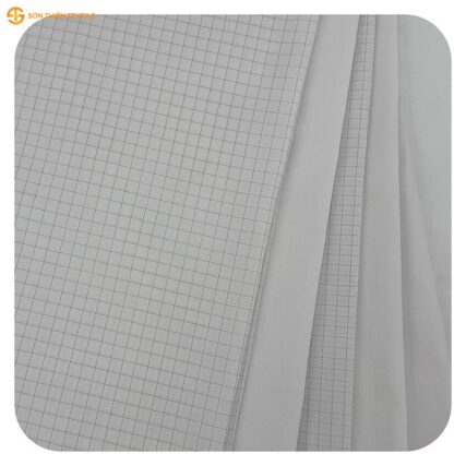 WK135 Anti-static Woven Fabric Twill CVC 59/39 – ảnh vải thật 1