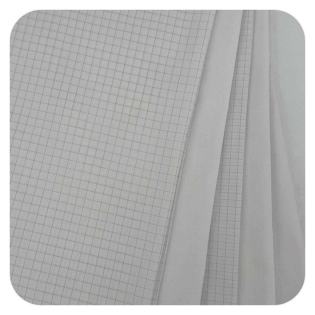 WK135 Anti-static Woven Fabric Twill CVC 59/39 – ảnh vải thật 1