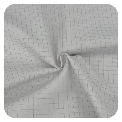 WK135 Anti-static Woven Fabric Twill CVC 59/39 – ảnh vải thật 2