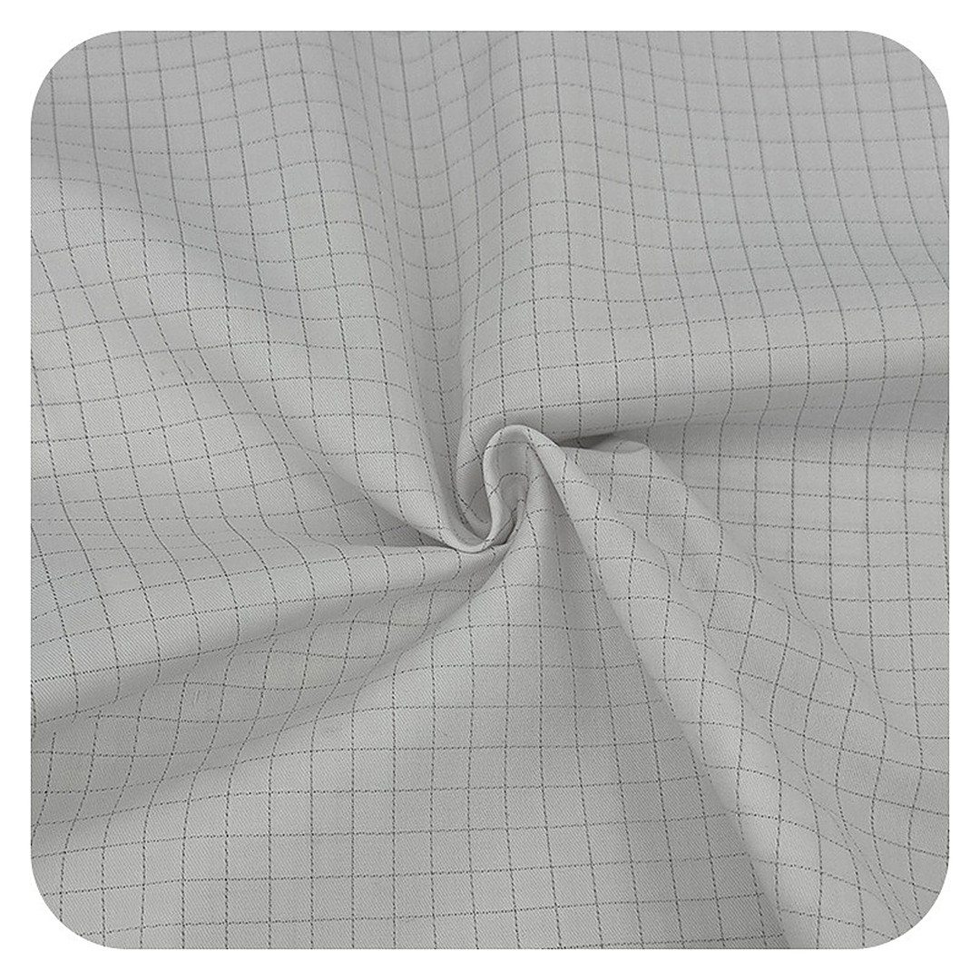WK135 Anti-static Woven Fabric Twill CVC 59/39 – ảnh vải thật 2