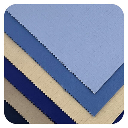 WK143 Anti-static Woven Fabric Ply-Yarn Drill 100% Cotton – ảnh vải thật 1