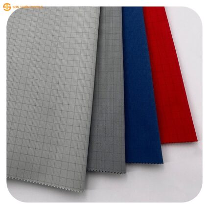 WK151 Anti-static Woven Fabric Twill 98% Polyester – ảnh vải thật 1