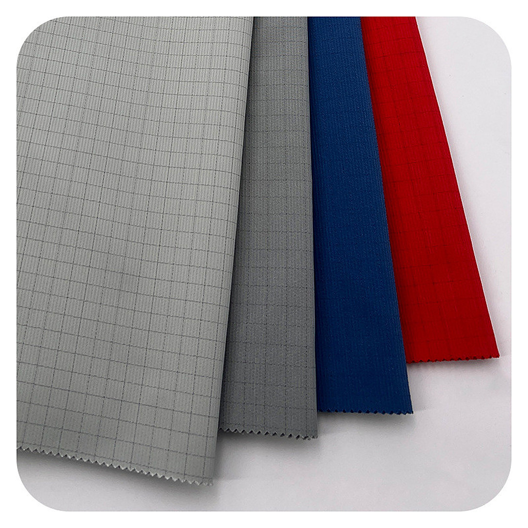 WK151 Anti-static Woven Fabric Twill 98% Polyester – ảnh vải thật 1