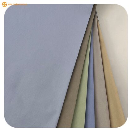WK163 Anti-static Woven Fabric Fine Twill CVC 60/40 – ảnh vải thật 1