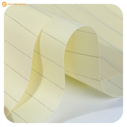 WK166 Anti-static Woven Fabric Twill 100% Polyester – ảnh vải thật 2