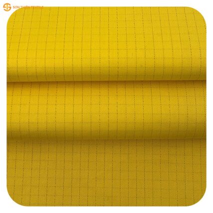 WK205 Water & Oil Repellent Woven Fabric Twill T/C – ảnh vải thật 2