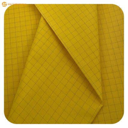 WK209 Water & Oil Repellent Woven Fabric Twill T/C – ảnh vải thật 1