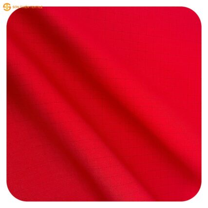 WK210 Water & Oil Repellent Woven Fabric Twill T/C – ảnh vải thật 1