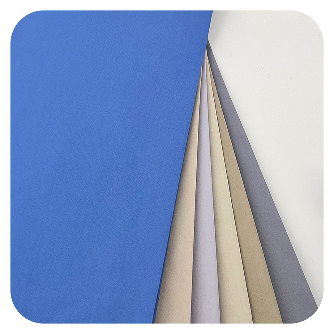 WK501 Woven Fabric Fine Twill CVC 60/40 – ảnh vải thật 1