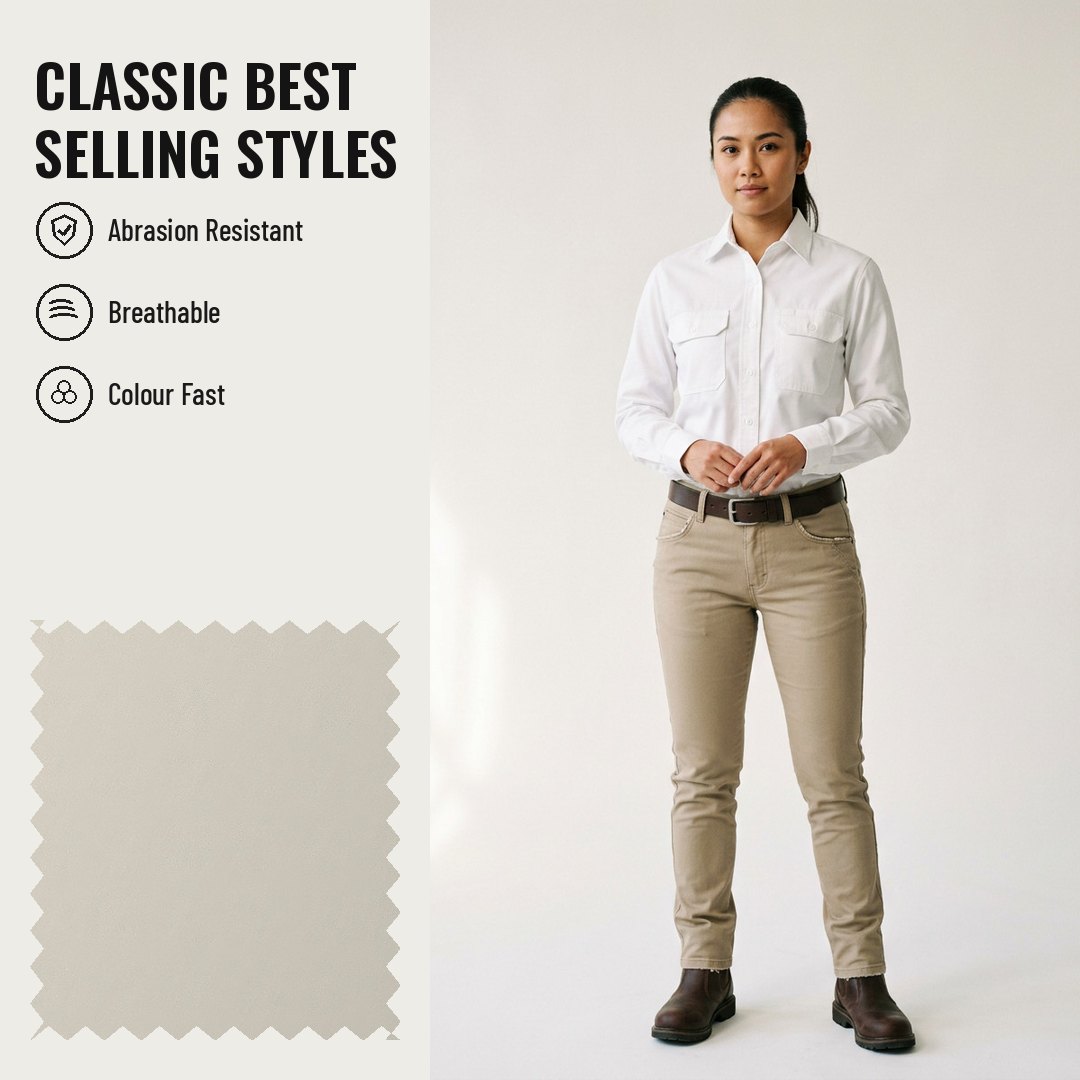 WK506 Woven Fabric Poplin T/R 65/35 - Ảnh 2
