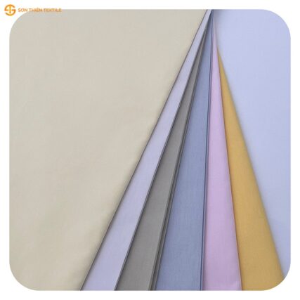 WK506 Woven Fabric Poplin T/R 65/35 – ảnh vải thật 1
