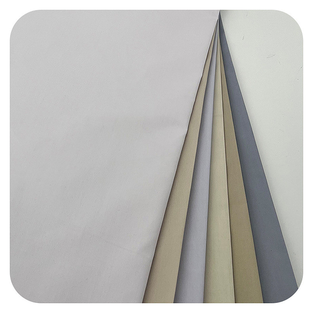 WK507 Woven Fabric Fine Twill CVC 60/40 – ảnh vải thật 1