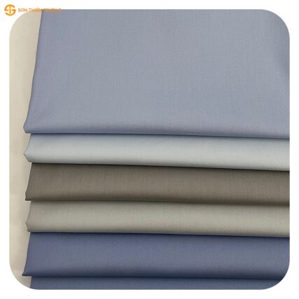 WK508 Woven Fabric Twill CVC 60/40 – ảnh vải thật 1