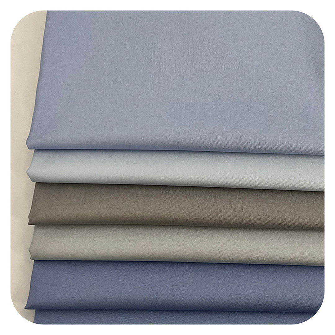 WK508 Woven Fabric Twill CVC 60/40 – ảnh vải thật 1