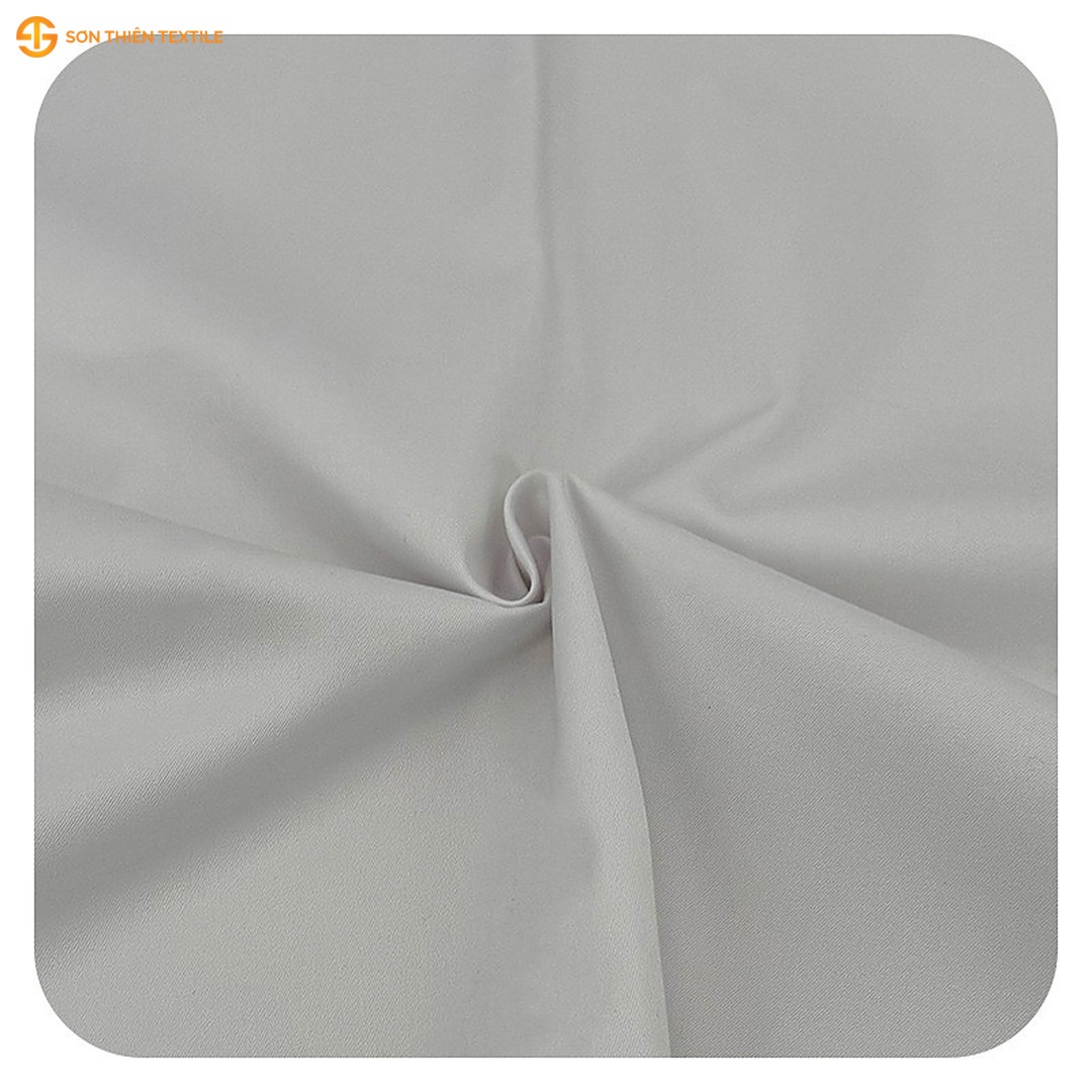 WK511 Woven Fabric Twill CVC 60/40 – ảnh vải thật 1