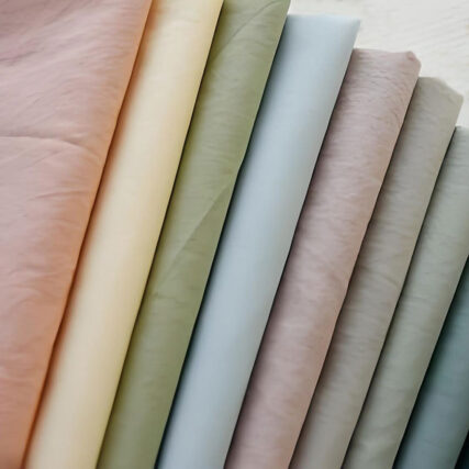 WK513 Woven Fabric Washed Twill T/C 90/10 – ảnh vải thật 1