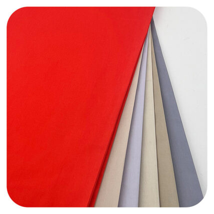 WK515 Woven Fabric Fine Twill CVC 60/40 – ảnh vải thật 1