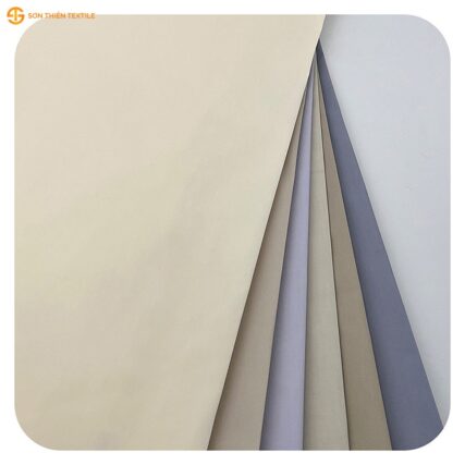 WK518 Woven Fabric Fine Twill CVC 60/40 – ảnh vải thật 1