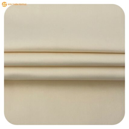 WK518 Woven Fabric Fine Twill CVC 60/40 – ảnh vải thật 2