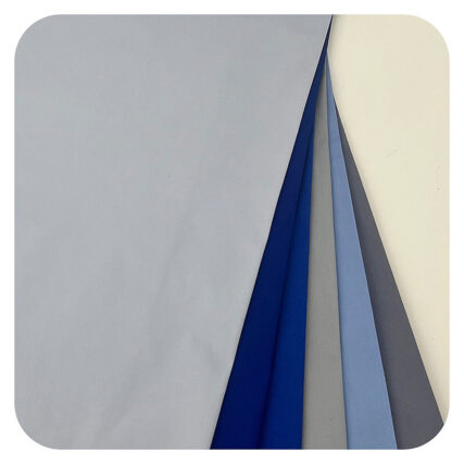 WK521 Woven Fabric Fine Twill CVC 60/40 – ảnh vải thật 1