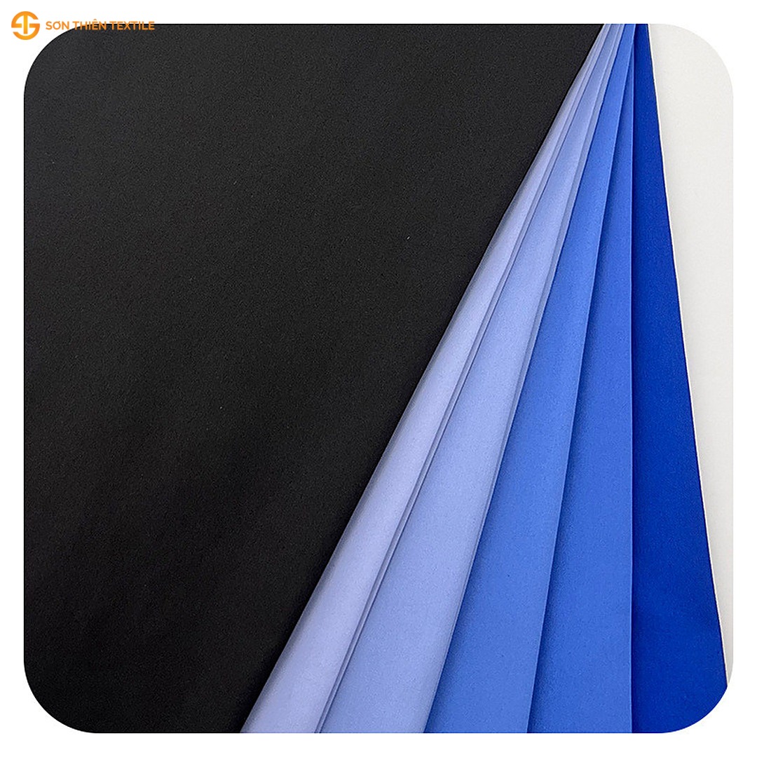 WK526 Woven Fabric High-Density Twill CVC 60/40 – ảnh vải thật 1