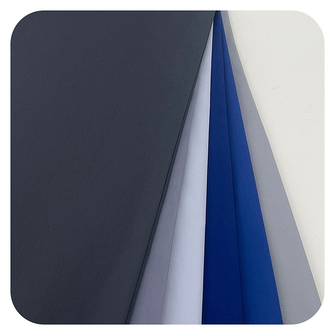 WK527 Woven Fabric Fine Twill CVC 60/40 – ảnh vải thật 1