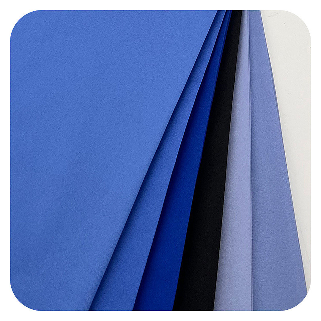 WK528 Woven Fabric High-Density Twill CVC 60/40 – ảnh vải thật 1