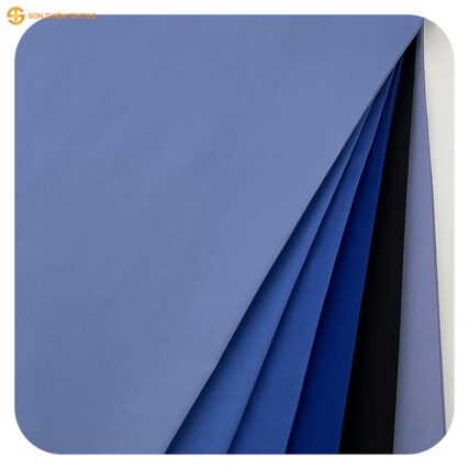 WK529 Woven Fabric Twill CVC 60/40 – ảnh vải thật 1