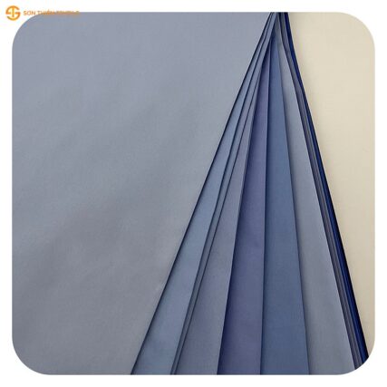 WK531 Woven Fabric High-Density Twill CVC 60/40 – ảnh vải thật 1