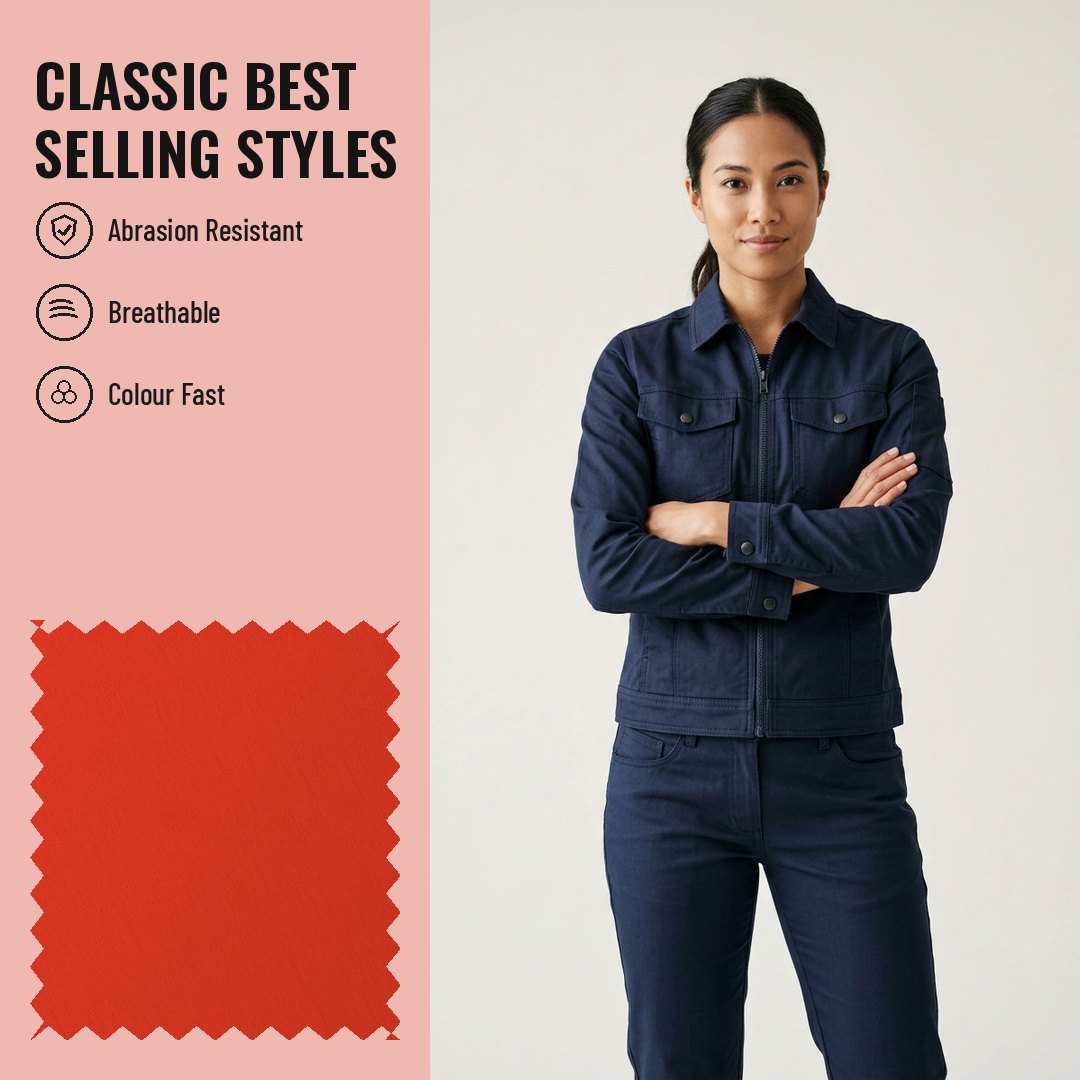WK541 Woven Fabric Fine Twill T/C 65/35 - Ảnh 2