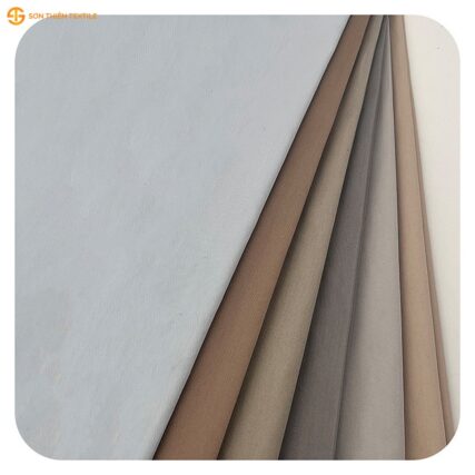 WK617 Woven Fabric Fine Twill 100% Cotton – ảnh vải thật 1