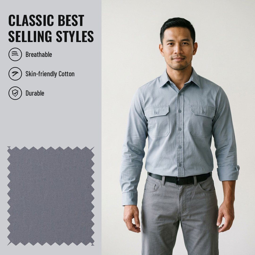 WK626 Woven Fabric Fine Twill 100% Cotton - Ảnh 2