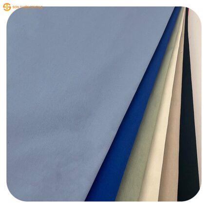 WK629 Woven Fabric Fine Twill 100% Cotton – ảnh vải thật 1