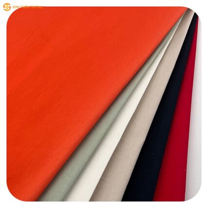 WK639 Woven Fabric Fine Twill 100% Cotton – ảnh vải thật 1