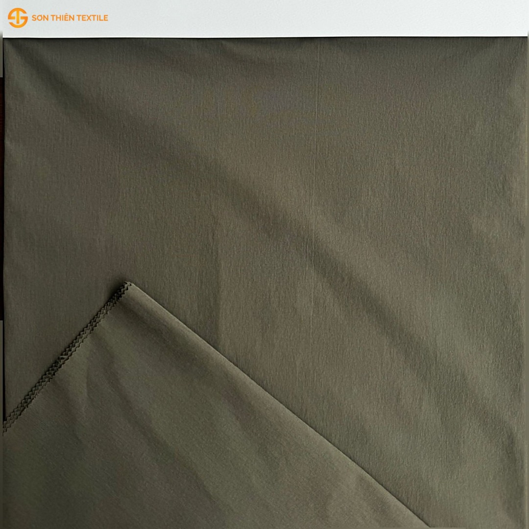 WK703 Anti-mosquito Stretch Woven Fabric 4-Way Stretch Nylon/Spandex – ảnh vải thật 1