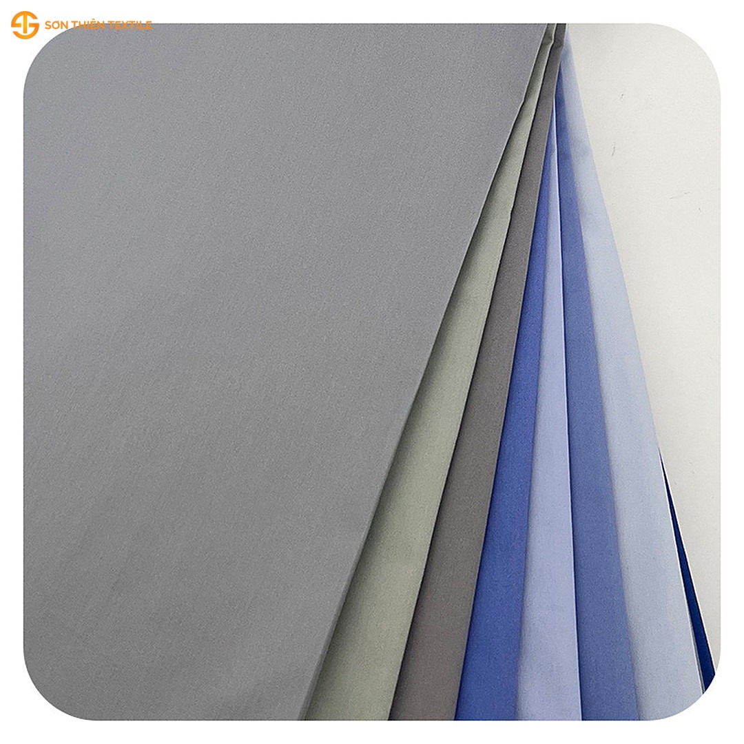 WK705 Stretch Woven Fabric Twill T/C 60/36 – ảnh vải thật 1