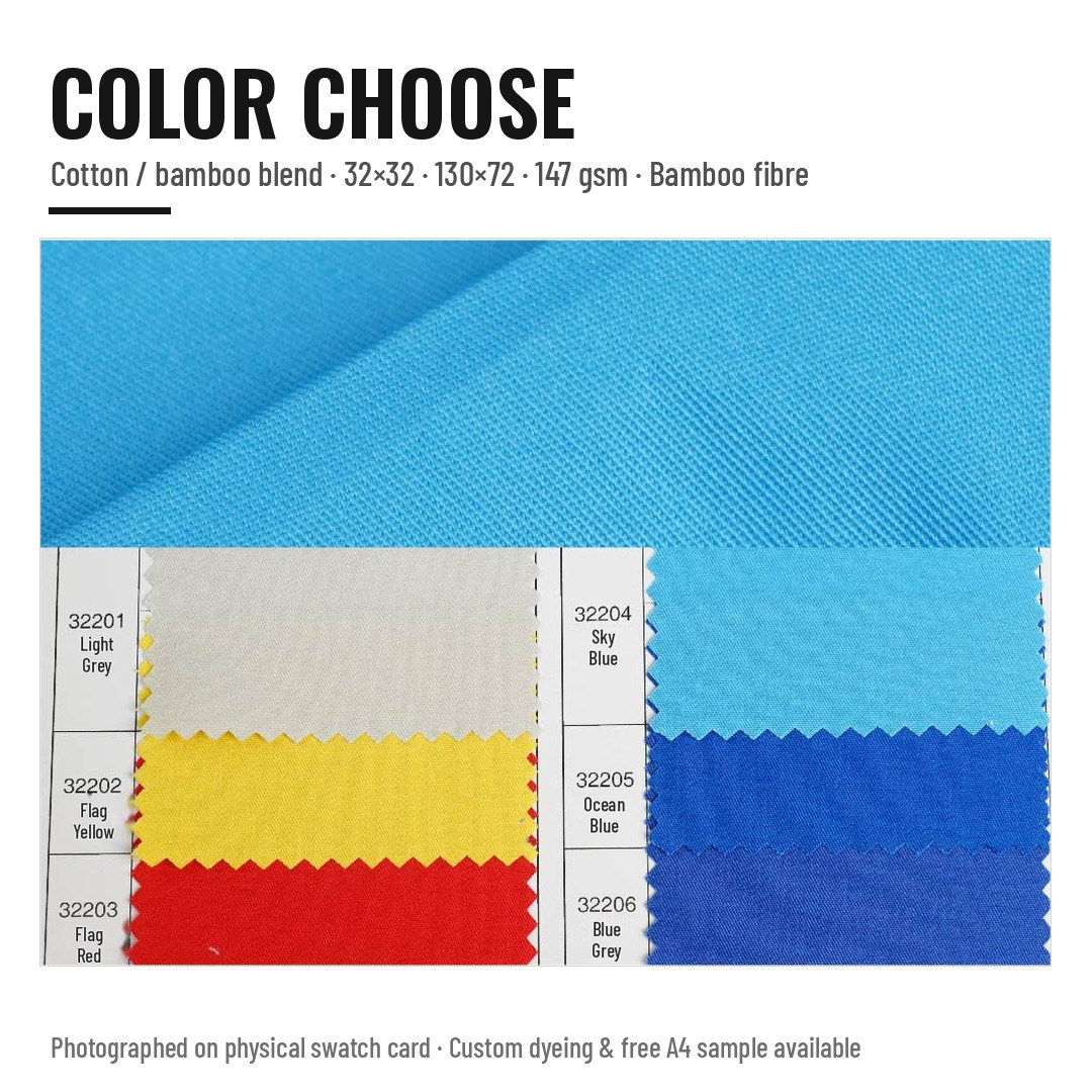 Bảng màu vải 32 C/T/B – thẻ màu 1 | Sơn Thiên Textile