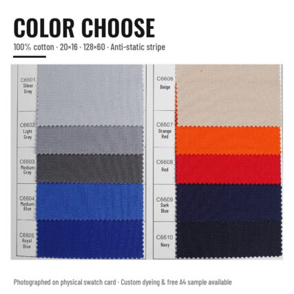 Bảng màu vải C66C – thẻ màu 1 | Sơn Thiên Textile